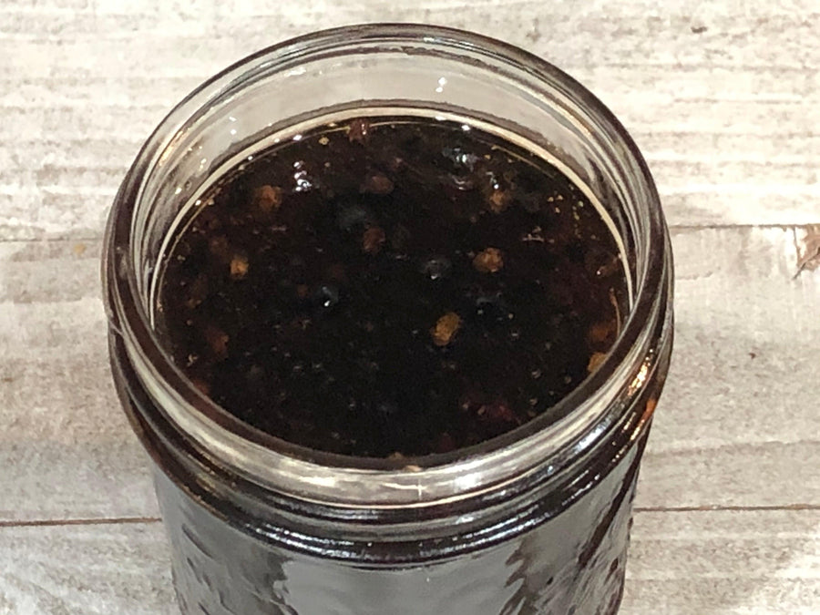 Raw Honey - Elderberrry - - Oakwood Natural Living