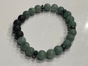 Aromatherapy Healing Stone Bracelet BURMA JADE