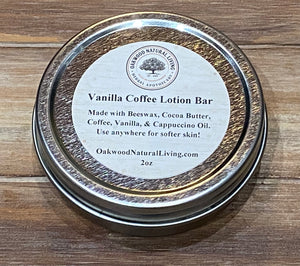 Vanilla Coffee Solid Lotion Bar