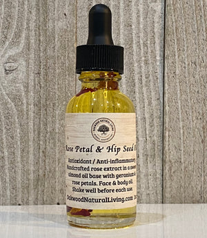 Rose Petal and Hip Seed Oil