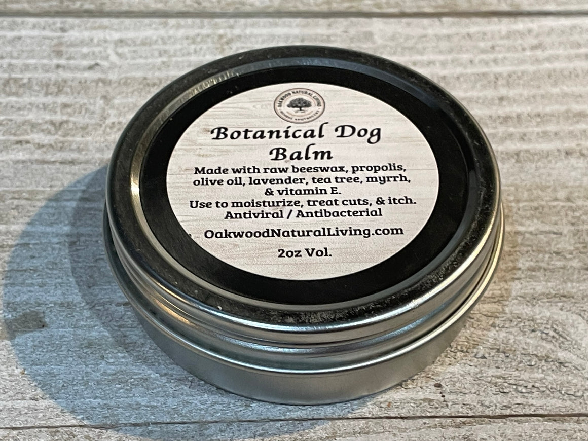 Botanical Dog Balm - Oakwood Natural Living
