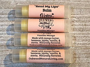 Vanilla Mango Lip Balm " Happy Mothers Day "