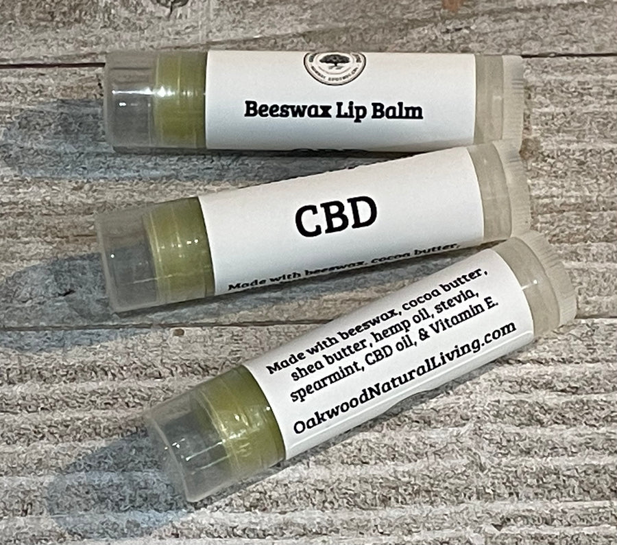 Lip Balm - CBD - Oakwood Natural Living
