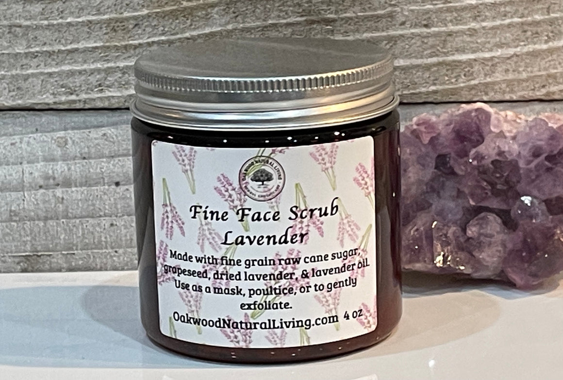 Lavender Fine Face Scrub