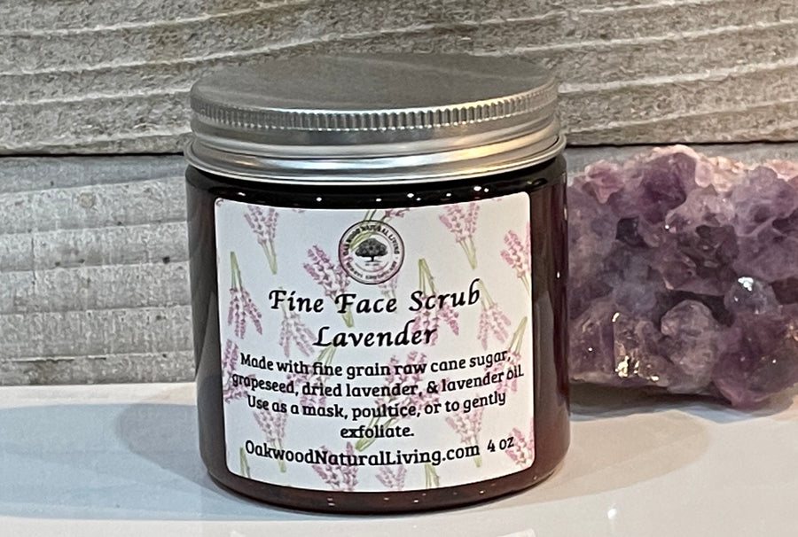 Lavender Fine Face Scrub