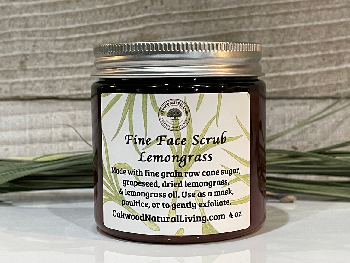 Lemongrass Fine Face Scrub
