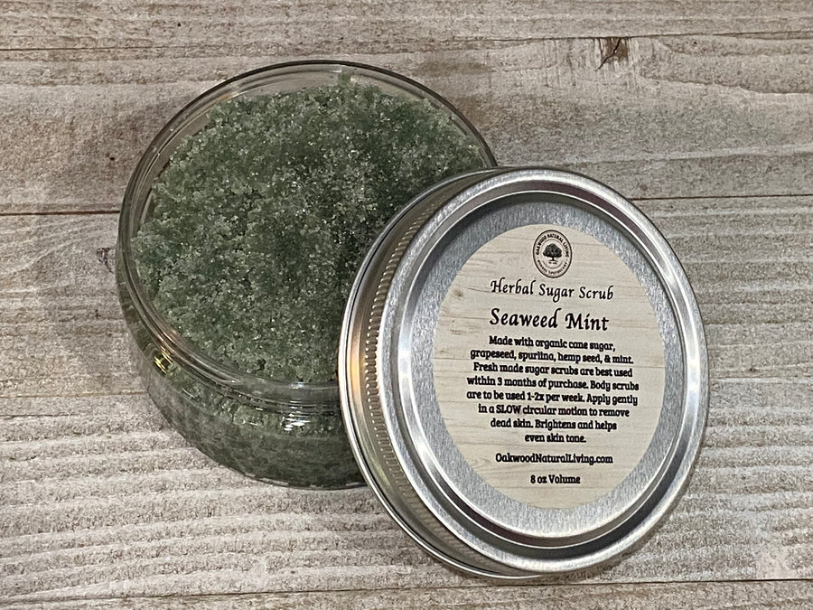 Sugar Body Scrub Seaweed Mint