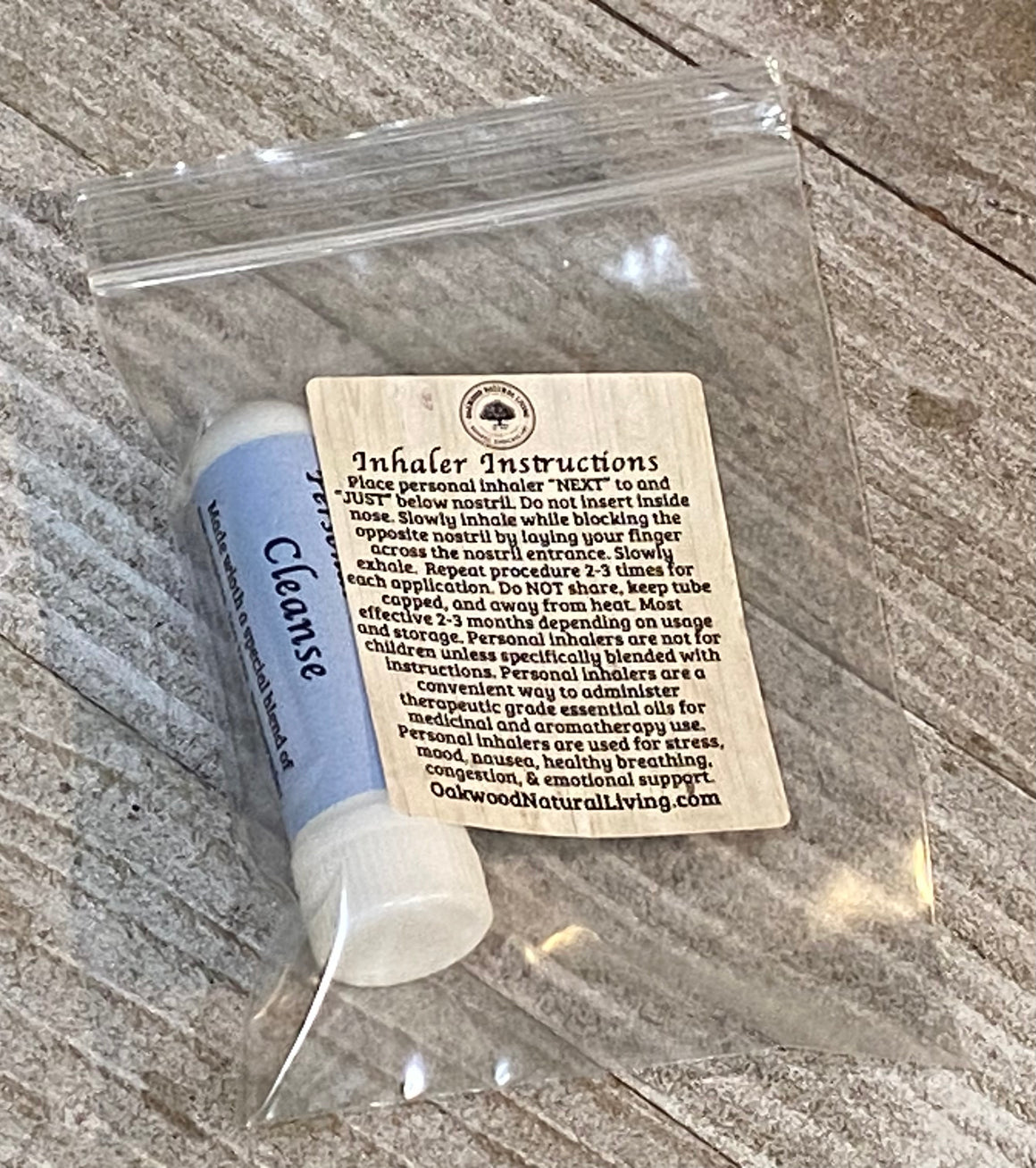 Personal Inhaler -cleanse-