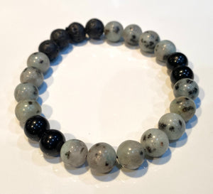 Aromatherapy Healing Stone Bracelet  - Lotus Jasper