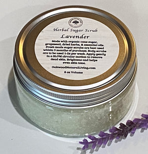 Sugar Face and Body Scrub Lavender