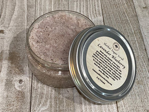 Sugar Face and Body Scrub Lavender & Blueberry