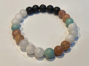 Aromatherapy Healing Stone Bracelet Collection