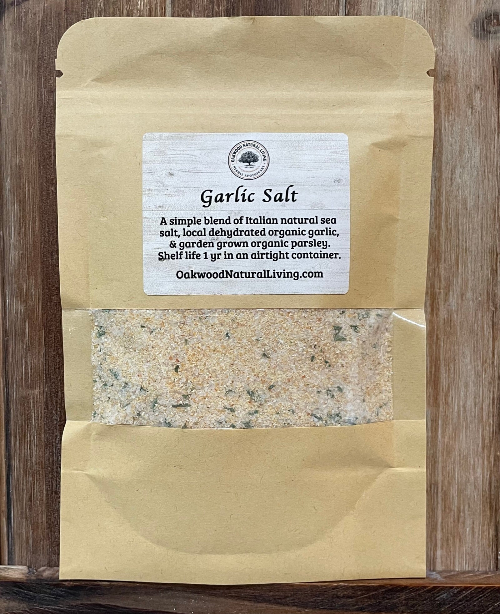 Organic Garlic & Herb with Sea Salt & Lemon