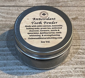 Antioxidant Tooth Powder