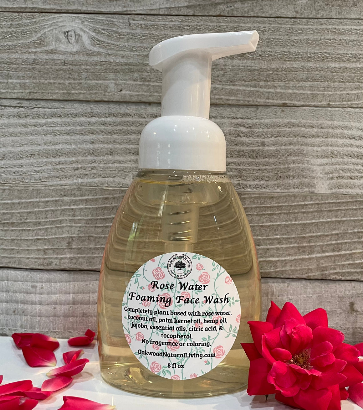 Rosewater Foaming Face Wash