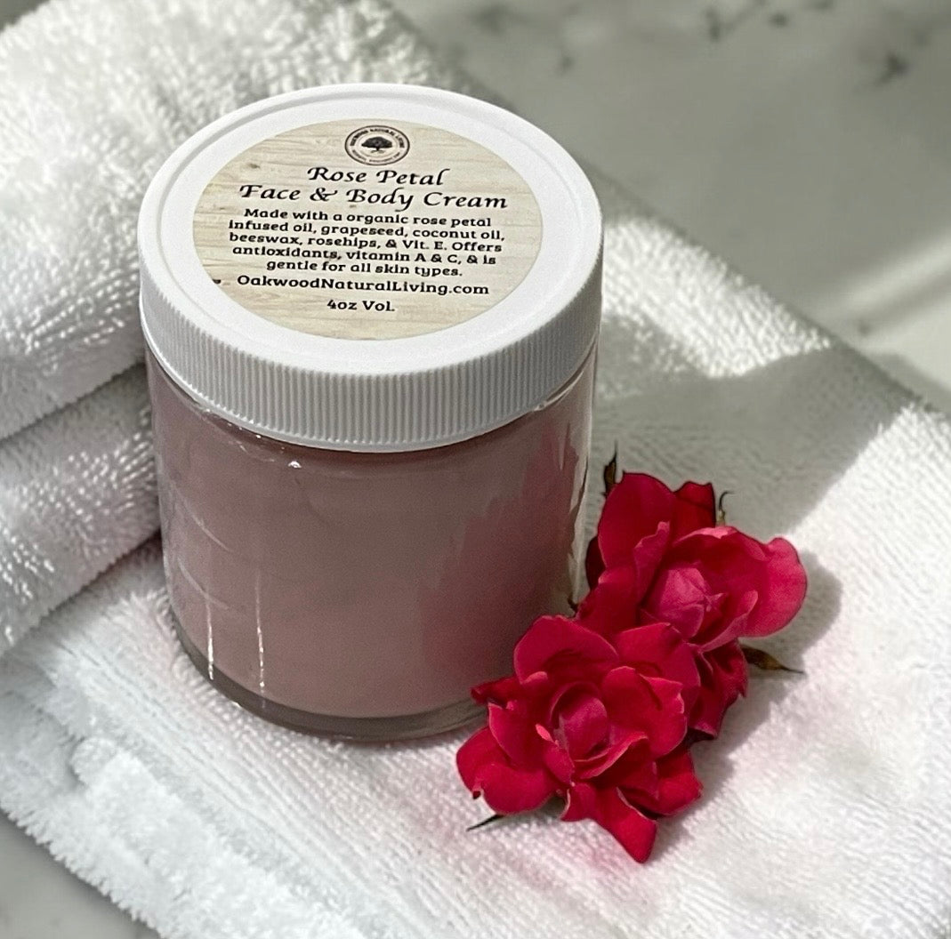 Rose Petal Face and Body Cream