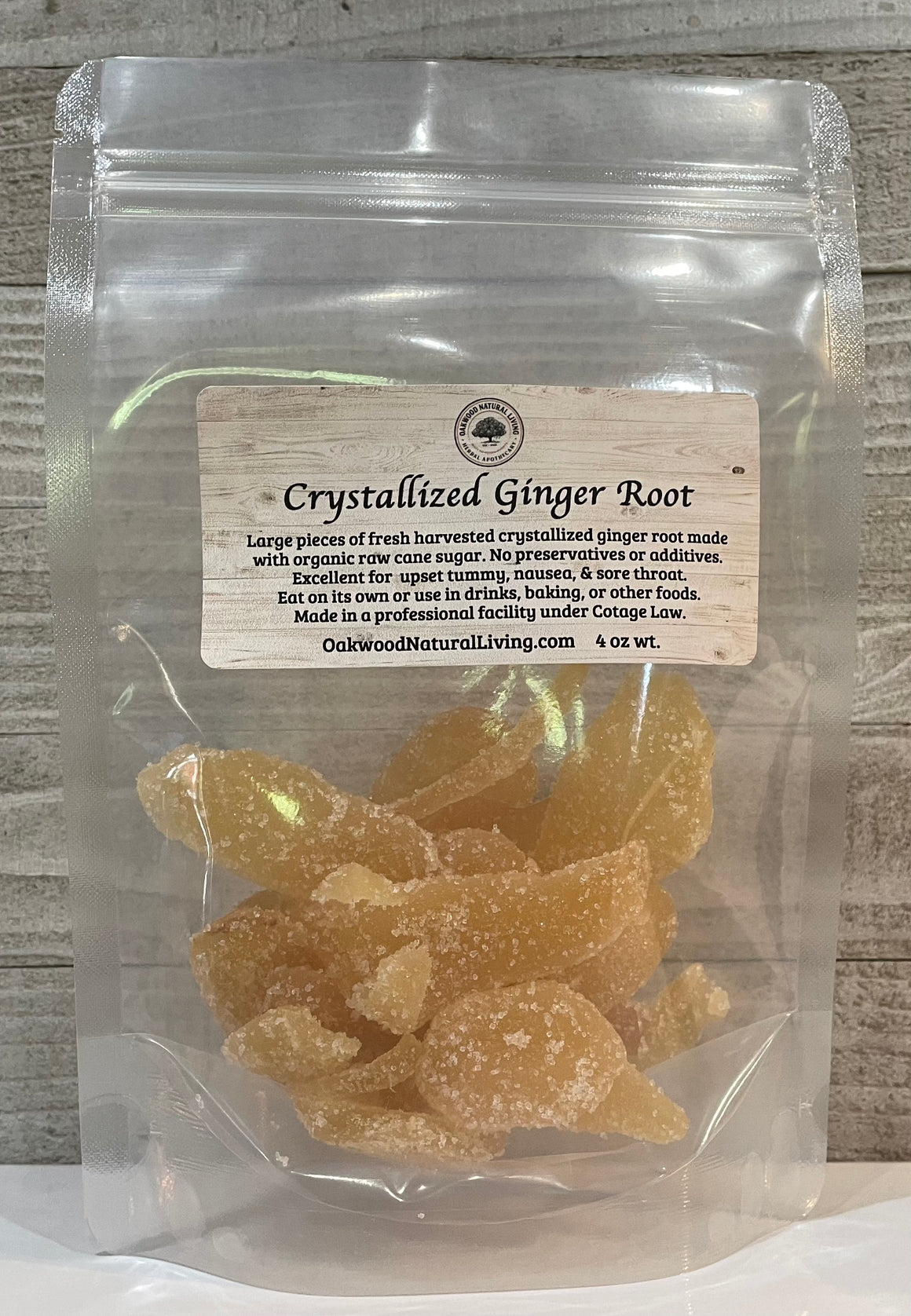 Crystallized Ginger Root