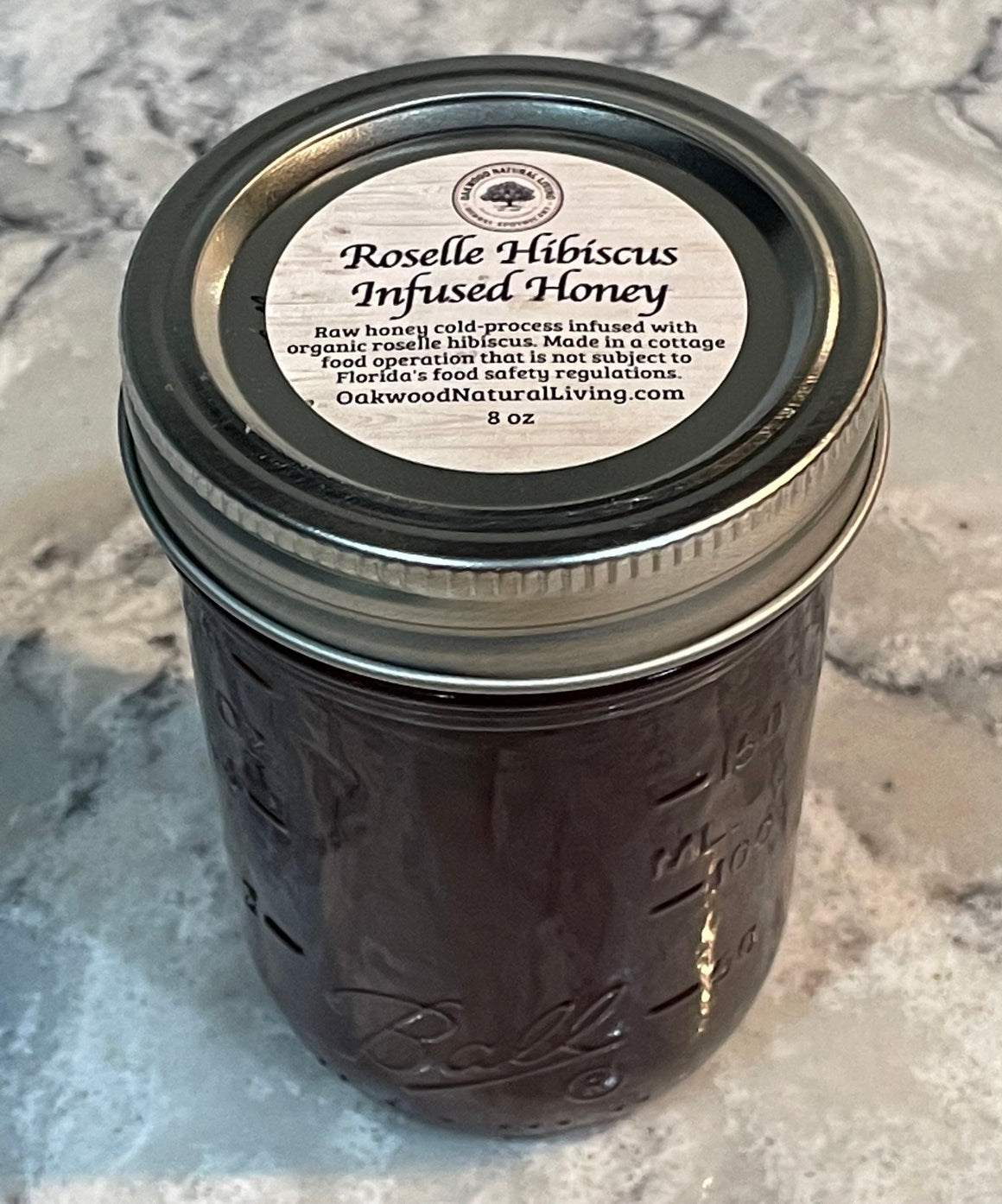 Raw Honey - Hibiscus -