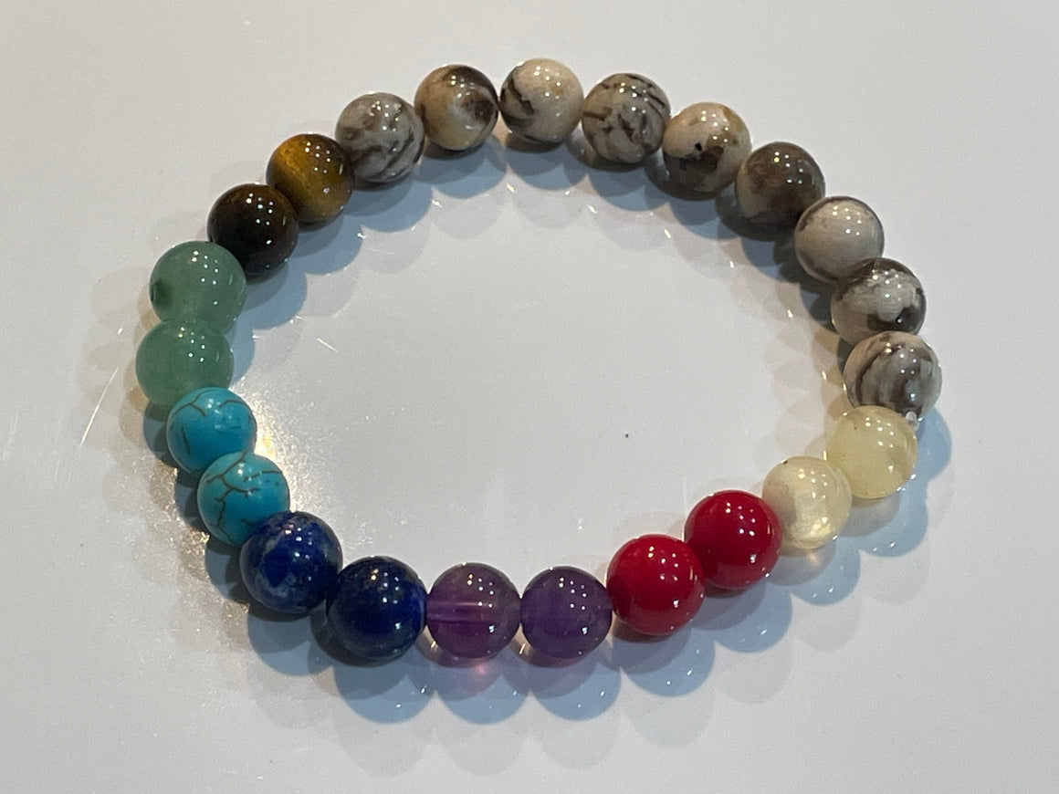 Aromatherapy Healing Stone Bracelet  CHAKRA - Oakwood Natural Living