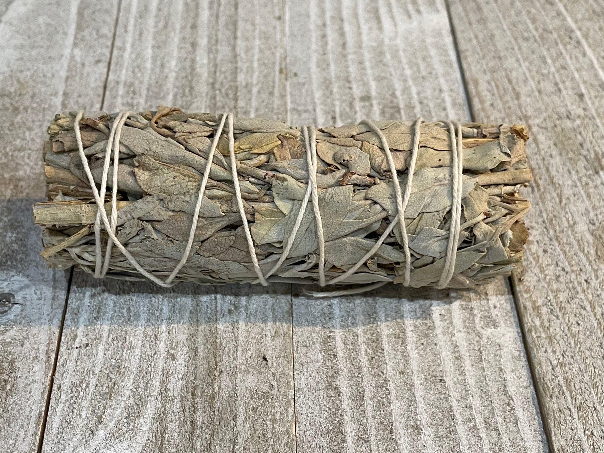 SMUDGE KIT Blue - White Sage + Palo Santo + Shell + raw Selenite Set,  Energy Purification