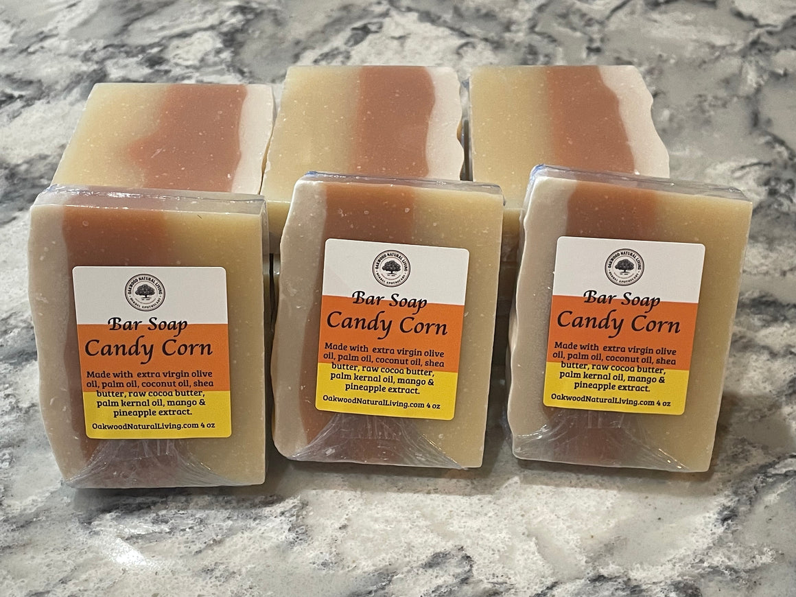 Candy Corn Halloween Bar Soap