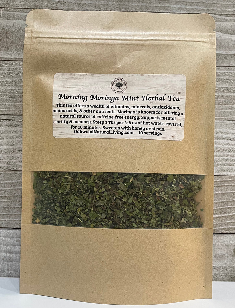 Herbal Tea - Morning Moringa - Oakwood Natural Living
