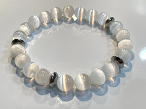 Healing Stone Bracelet - Selenite