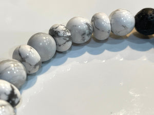 Aromatherapy Healing Stone Bracelet - Howlite
