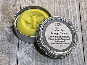 Mango Hemp Solid Lotion Bar