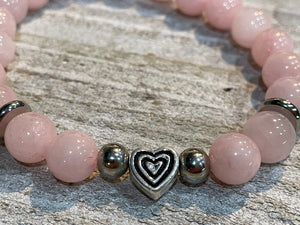 Aromatherapy Healing Stone Bracelet - Rose Quartz