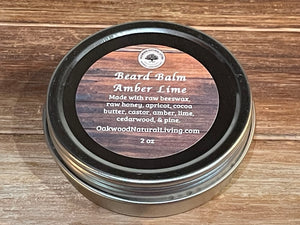 Beard Balm  "Amber Lime"