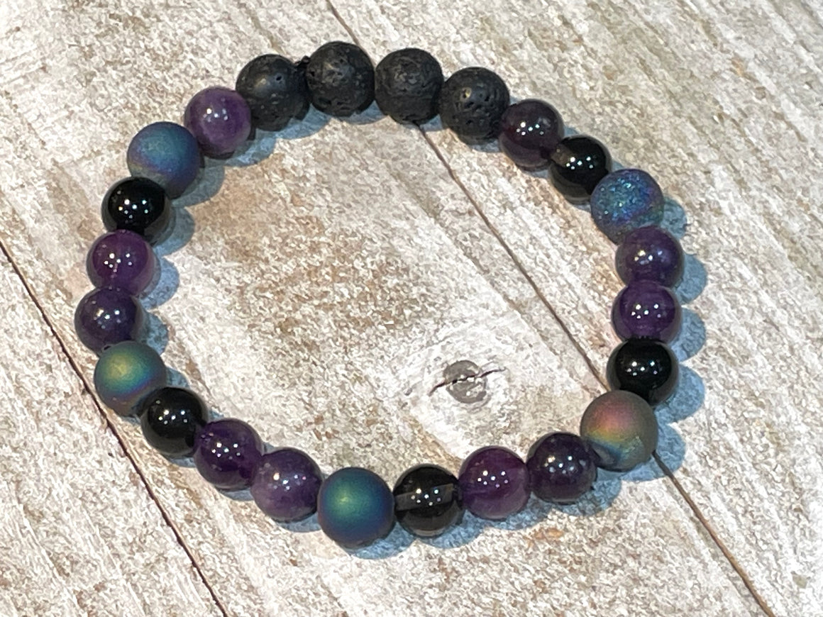 Aromatherapy Healing Stone Bracelet  ANXIETY
