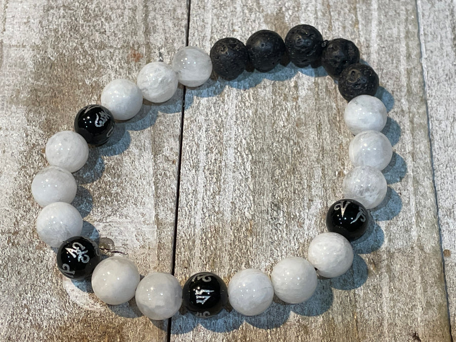 Aromatherapy Healing Stone Bracelet - GROUNDING