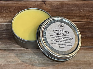 Raw Honey Solid Balm