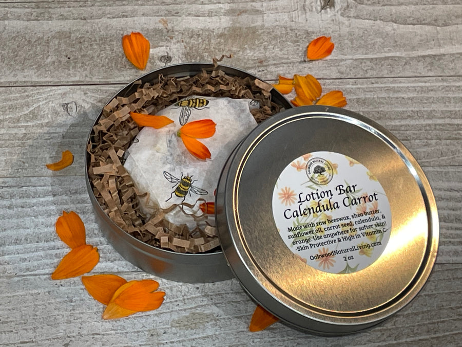 Calendula Carrot Solid Lotion Bar