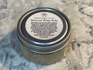 Sugar Mineral Body Ache Scrub