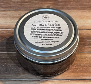 Sugar Face and Body Scrub Vanilla Chocolate