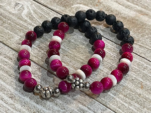 Aromatherapy Healing Stone Bracelet  MOTIVATION