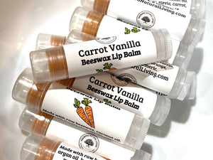 Carrot Vanilla Lip Balm