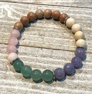 Aromatherapy Healing Stone Bracelet Collection