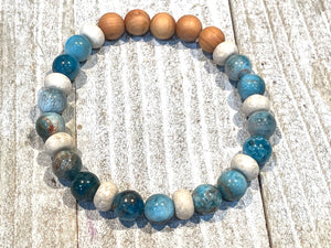 Aromatherapy Healing Stone Bracelet Collection