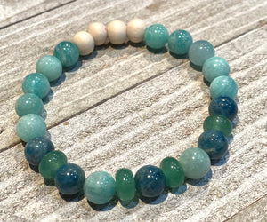 Aromatherapy Healing Stone Bracelet Collection