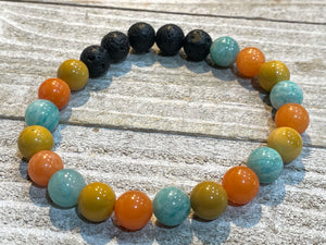 Aromatherapy Healing Stone Bracelet Collection