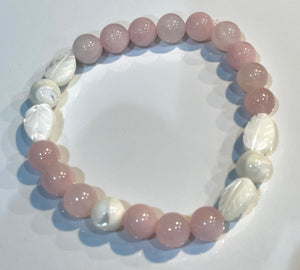 Aromatherapy Healing Stone Bracelet - Rose Quartz