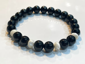 Aromatherapy Healing Stone Bracelet - Black Tourmaline