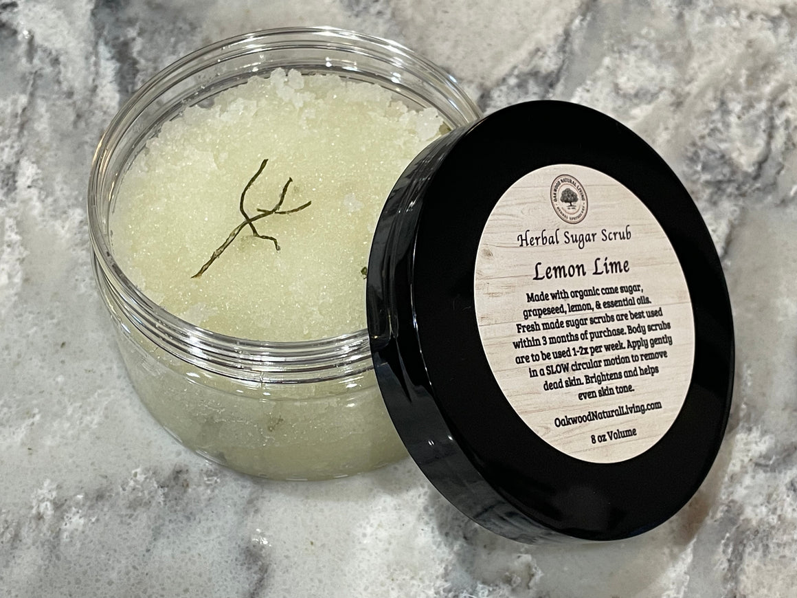 Sugar Body Scrub Lemon Lime