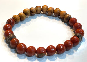 Aromatherapy Healing Stone Bracelet Collection MENS LINE
