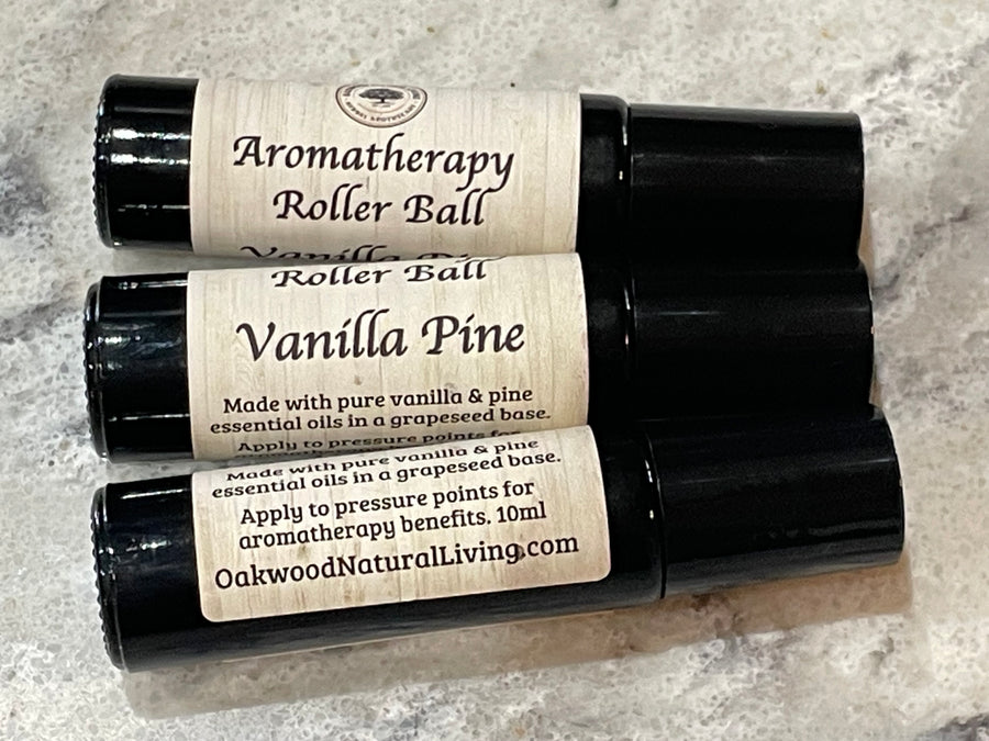 Aromatherapy Roller Ball - Vanilla Pine