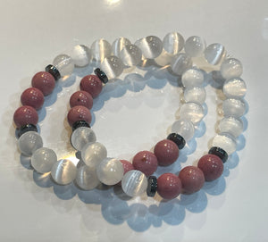 Healing Stone Bracelet - Selenite