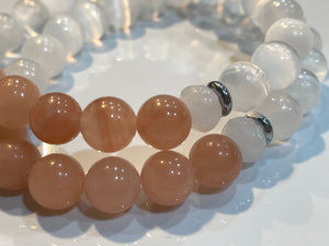Healing Stone Bracelet - Selenite